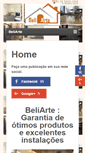 Mobile Screenshot of beliarte.com.br
